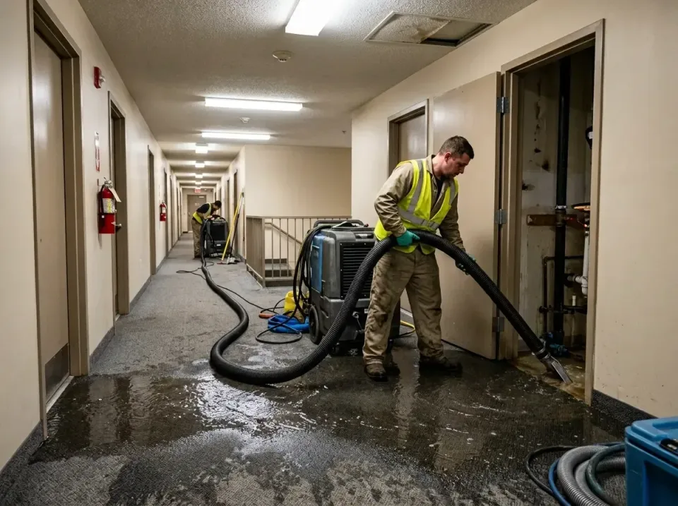 multi-unit-apartment-hallway-f-005 — frequently asked questions, Emergency Burst Pipe Water Extraction & Removal in DeSoto,…